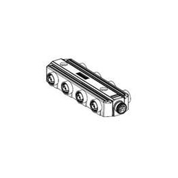 1 pcs : 1300360010 - Circular Metric Connectors MC MPIS DN PASSIVE 8 JUNCTION