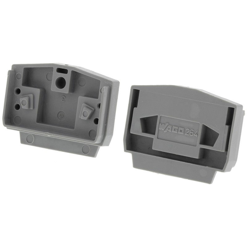 10 pcs - Wago 264 Series End and Intermediate Plate for Use with 264 Series Terminal Blocks