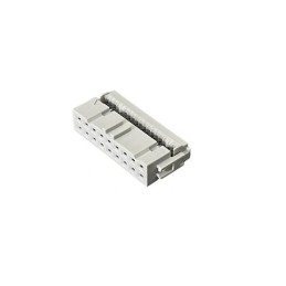 21 pcs - Amphenol ICC 18-Way IDC Connector Receptacle for Surface Mount, 2-Row