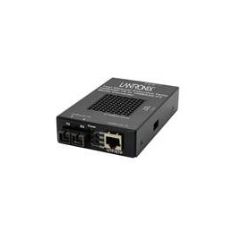 1 pcs : E-100BTX-FX-05(SCHT)-UK - Media Converters 100MBS TX TO FX HIGH TEMP CONV (SC-HT) W/UK PS
