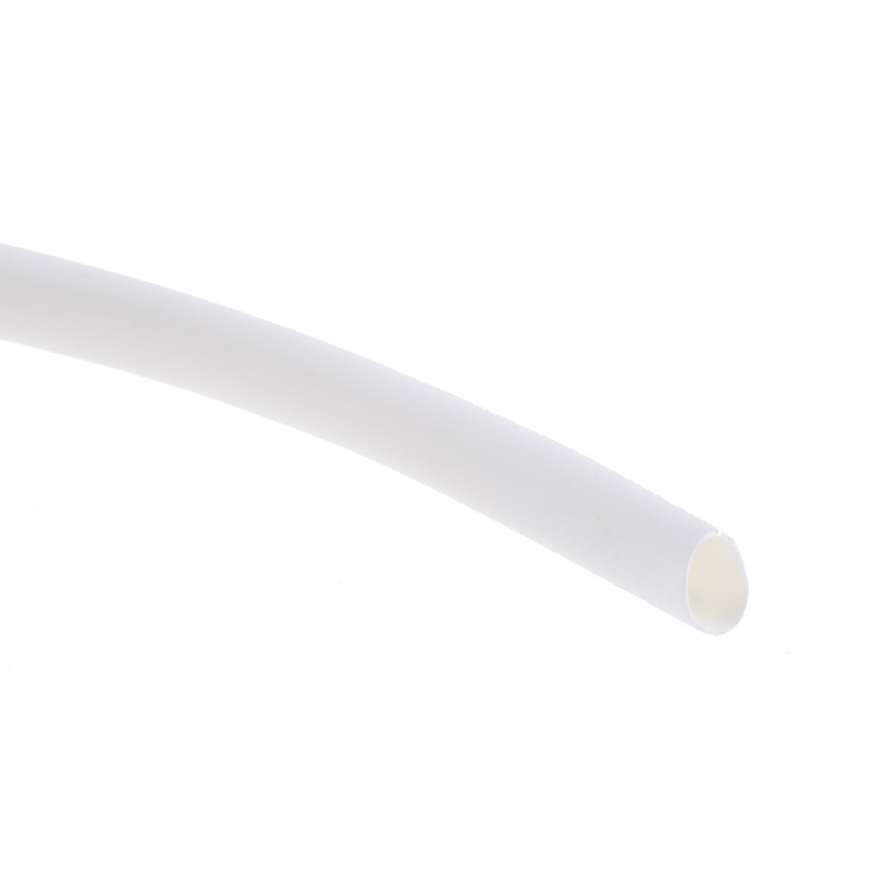 10 pcs - RS PRO Heat Shrink Tubing, White 3.2mm Sleeve Dia. x 10m Length 2:1 Ratio