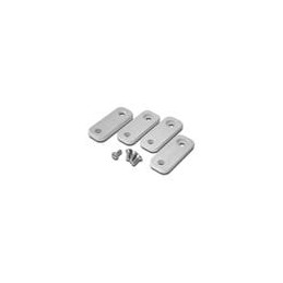 1 pcs : PJW4NULFS - Electrical Enclosure Accessories Non Metallic Mounting Feet - Fits 16 x 14 to 20 x 16 - Fiberglass
