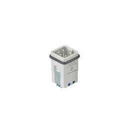 1 pcs : 09200042634 - Heavy Duty Power Connectors Han 4A - Male Quick Lock 1,5mm