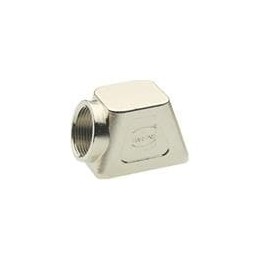 1 pcs : 19140010501 - Heavy Duty Power Connectors METAL HOOD STANDARD 1 LEVER