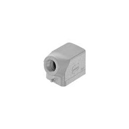 1 pcs : 09300061540 - Heavy Duty Power Connectors HAN 6B PG13.5 SIDE METAL HOOD