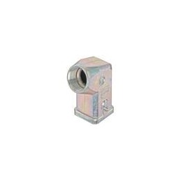 1 pcs : 19620031640 - Heavy Duty Power Connectors METAL HOOD HAN 3A 1 LEVR LCKING