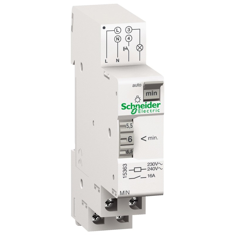 10 pcs - Schneider Electric Acti 9 Acti9 MCB, 16A