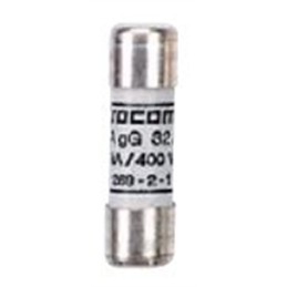 10 pcs - Socomec 100A Neutral Link for Cylindrical Fuses, 22mm x 58mm