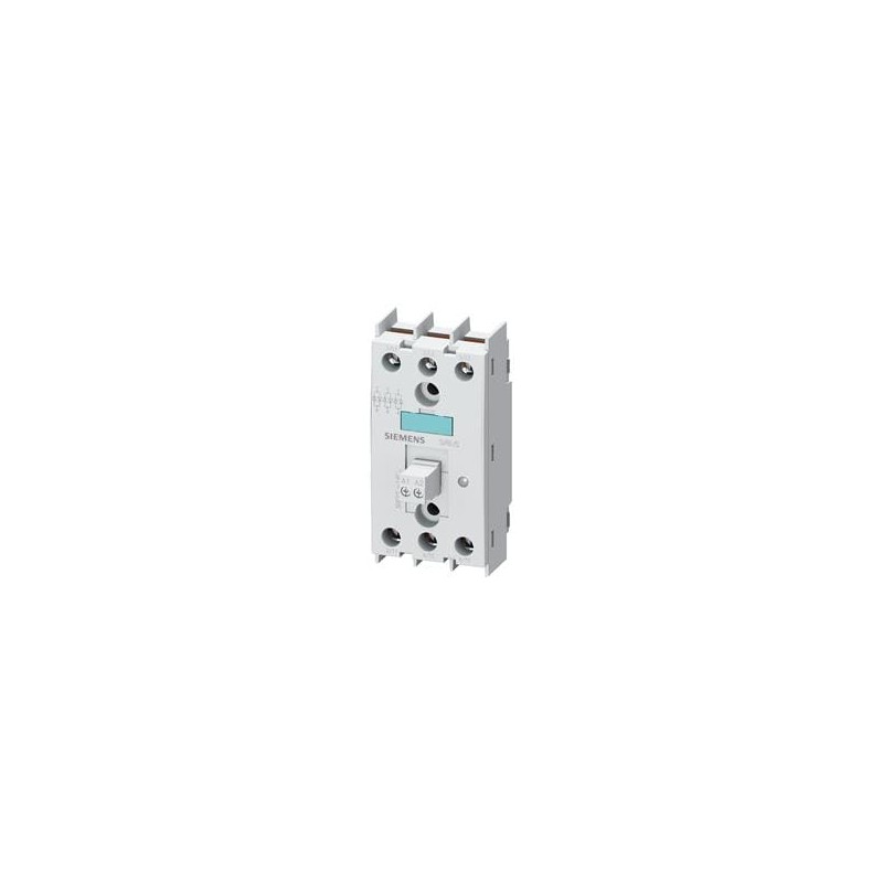 1 pcs : 3RF22551AC45 - Solid State Relays - Industrial Mount SS RELAY,55A,48-600V,3P,4-30VDC,ZP,SCREW