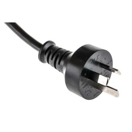 1 pcs - RS PRO IEC C13 Socket to Type I Australian Plug Power Cord, 2.5m