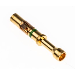 10 pcs - ITT Cannon Female Crimp Circular Connector Contact, Contact Size 20, Wire Size 20 AWG