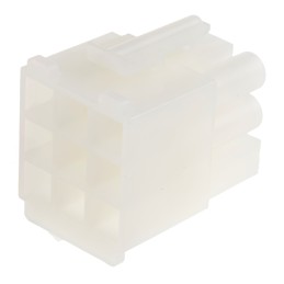 5 pcs - Molex, STANDARD .093' Female Connector Housing, 6.7mm Pitch, 9 Way, 3 Row