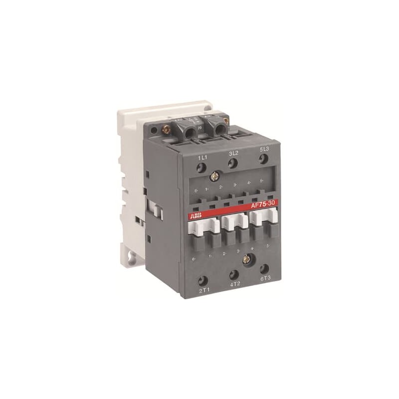 1 pcs - ABB 1SBL41 Series Contactor, 40 - 130 V Coil, 3-Pole, 75 A, 37 kW, 3NO