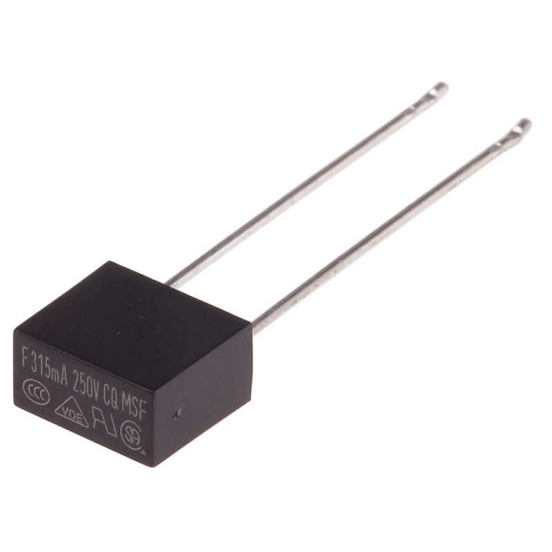10 pcs - RS PROPC Board Non Resettable Fuse, Radial 315mA, 250V
