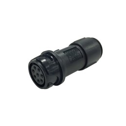1 pcs - Bulgin Circular Connector, 6 Contacts, Cable Mount, Miniature Connector, Socket, Female, IP66, IP68, IP69K, Buccaneer