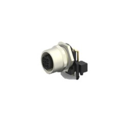 1 pcs - TE Connectivity Circular Connector, 4 Contacts, Panel Mount, M12 Connector, Socket, Female