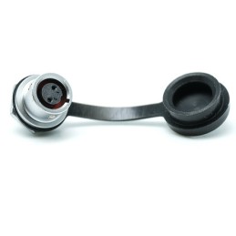 1 pcs - RS PRO Circular Connector, 2 Contacts, Rear Mount, Socket, Female, IP67