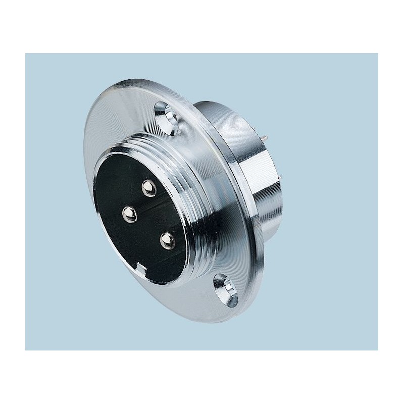 1 pcs - Nanahoshi Kagaku Circular Connector, 2 Contacts, Panel Mount, Socket, Male, NCS Series