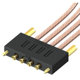 1 pcs - Samtec GRF1-C Series Male MMCX to Male MMCX Coaxial Cable, 300mm, RG316 Coaxial, Terminated