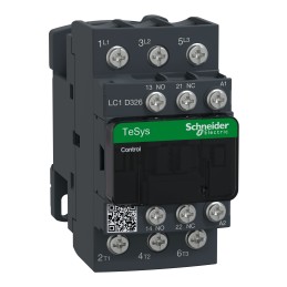 1 pcs - Schneider Electric LC1D Series Contactor, 230 V ac Coil, 3-Pole, 50 A, 18.5 kW, 3NO, 300 V dc, 690 V ac