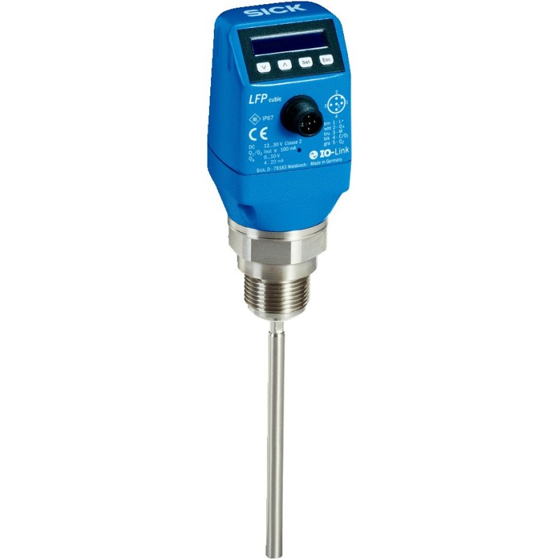 1 pcs - Sick LFP Cubic Series Guided Radar Level Radar, G3/4 Thread, Vertical, Plastic PBT Body