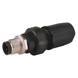 1 pcs - Murrelektronik Circular Connector, 4 Contacts, Cable Mount, M12 Connector, Plug, Female, IP67, 7000 Series