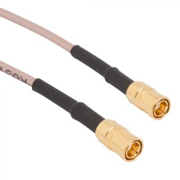 1 pcs - Amphenol RF Male SMB to Male SMB Coaxial Cable, RG316 Coaxial, Terminated