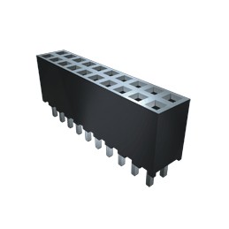 23 pcs - Samtec SQT Series Straight Surface Mount PCB Socket, 12-Contact, 1-Row, 2mm Pitch, Solder Termination