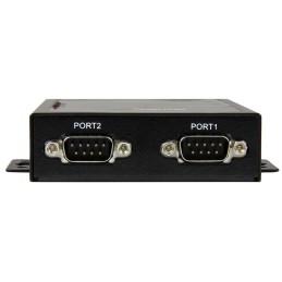 1 pcs - StarTech.com Serial Device Server, 1 Ethernet Port, 2 Serial Port, RS232 Interface, 460.8kbit/s Baud Rate