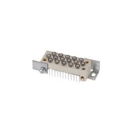 1 pcs : 20400163821 - Fibre Optic Connectors RECEPTACLE 16-WAY 8X LED 660NM