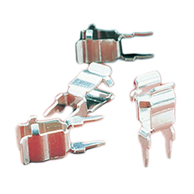 10 pcs - Littelfuse 100 Spring Brass PCB Mount Fuse Clip for 5 x 20mm Cartridge Fuse