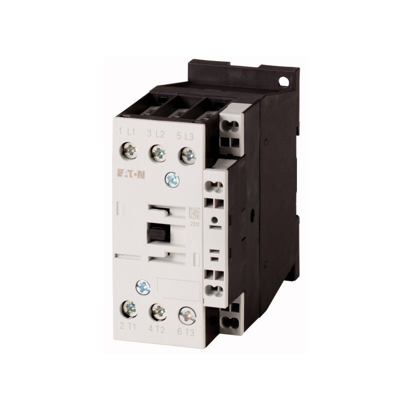 1 pcs - Eaton DILM Series Contactor, 24 V Coil, 3-Pole, 17 kW, 1NC