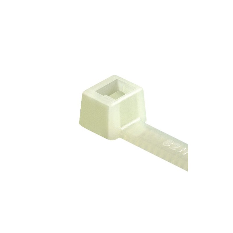 1 Bag of 100 - HellermannTyton Cable Tie, 150mm x 3.5 mm, Natural Polyamide 6.6 (PA66), Pk-100