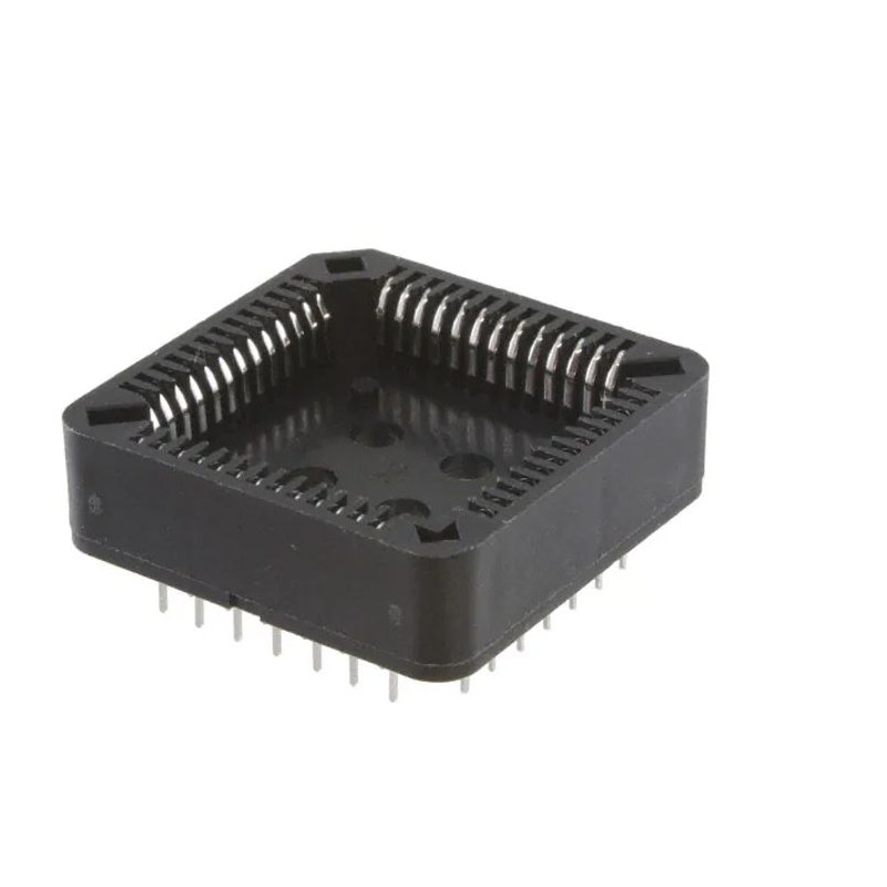 23 pcs - RS PRO 1.27mm Pitch 52 Way Through Hole PLCC IC Socket