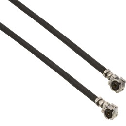 1 pcs - Amphenol AMC Series Male U.FL to Male U.FL Coaxial Cable, 300mm, Terminated
