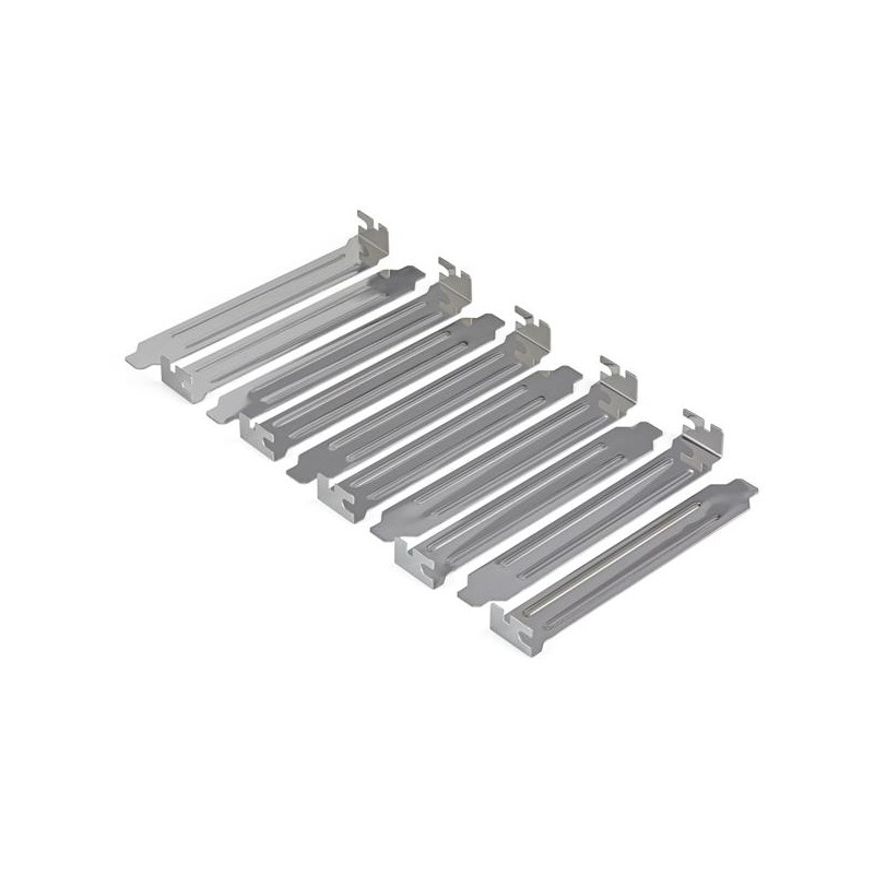 10 pcs - StarTech.com Silver Cover Plate Steel Cover Plate