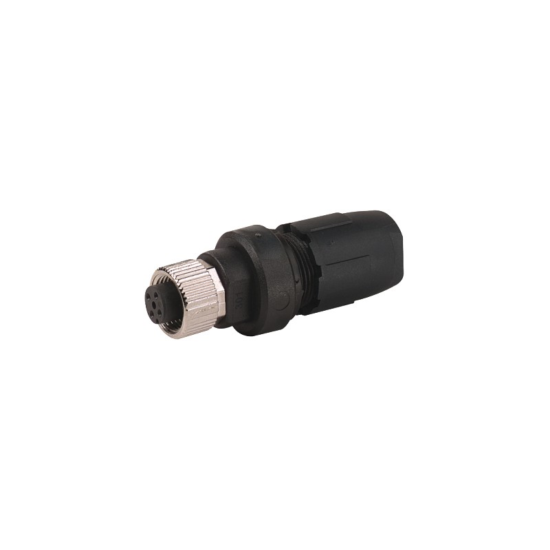 1 pcs - Murrelektronik Circular Connector, 4 Contacts, Cable Mount, M12 Connector, Socket, Male, IP67, 7000 Series