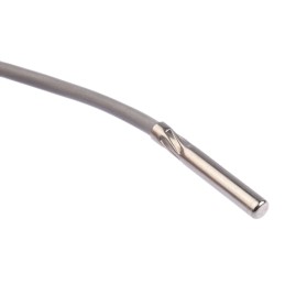 1 pcs - Carel Stainless Steel PTC PTC Thermistor, 1kΩ, 0°C Min, +150°C Max, 6mm Probe