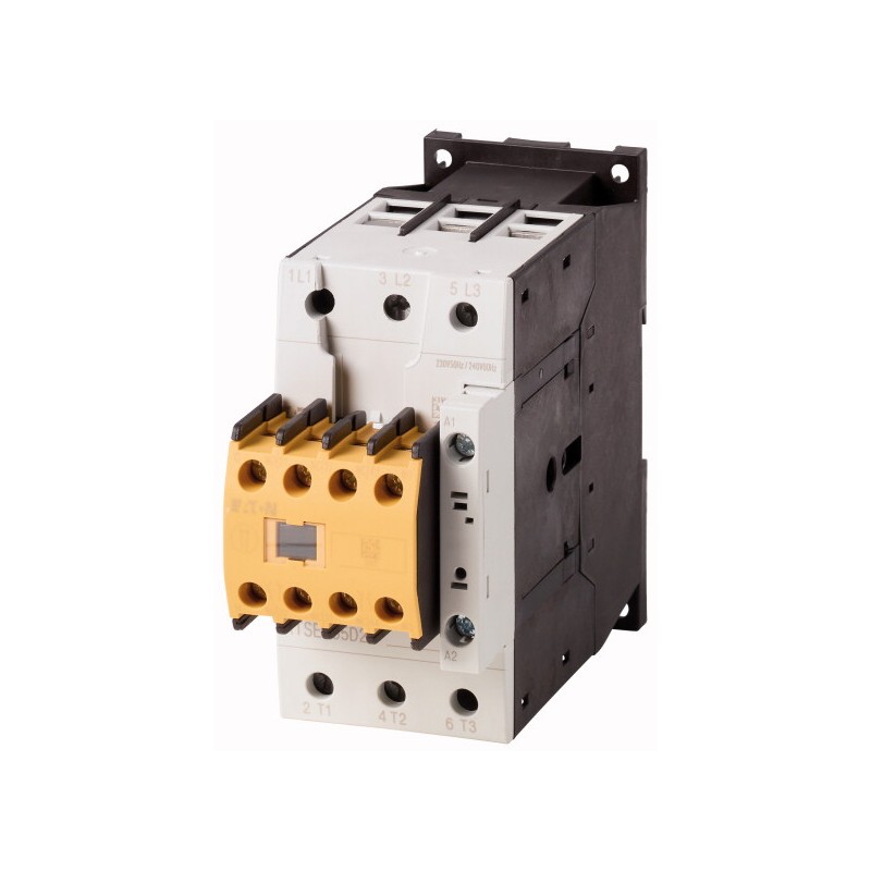 1 pcs - Eaton DILM Series Contactor, 230 V Coil, 3-Pole, 35 kW