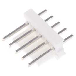 10 pcs - TE Connectivity MTA-100 Series Straight Through Hole Pin Header, 5 Contact(s), 2.54mm Pitch, 1 Row(s), Unshrouded