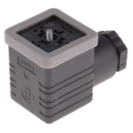 5 pcs - RS PRO 3P+E DIN 43650 A, Female Solenoid Connector, 250 V ac Voltage