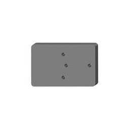 1 pcs : SLM-6XS - Cobot Accessories METRIC BLANK MOUNTING PLATE