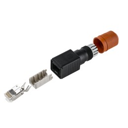 1 pcs - Weidmuller 1987236 Series Male RJ45 Connector, Cat6a