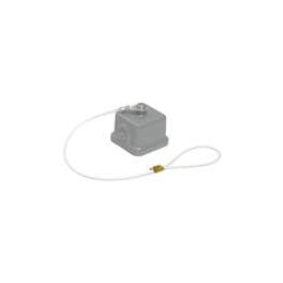 1 pcs : 09200035427 - Heavy Duty Power Connectors PROTECTION COVER MTL HAN 3A 1 LEVER LCK