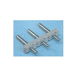 10 pcs - Wieland 5.0mm Pitch 3 Way Pluggable Terminal Block, Header, Through Hole, Solder Termination