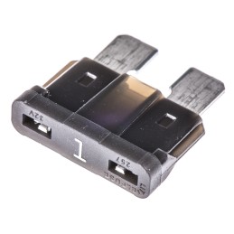 10 pcs - Littelfuse 1A Black Blade Car Fuse, 32V dc