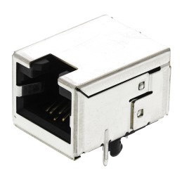 1 pcs - Bel-Stewart SS-60000 Series Female RJ45 Connector, PCB Mount, Cat6