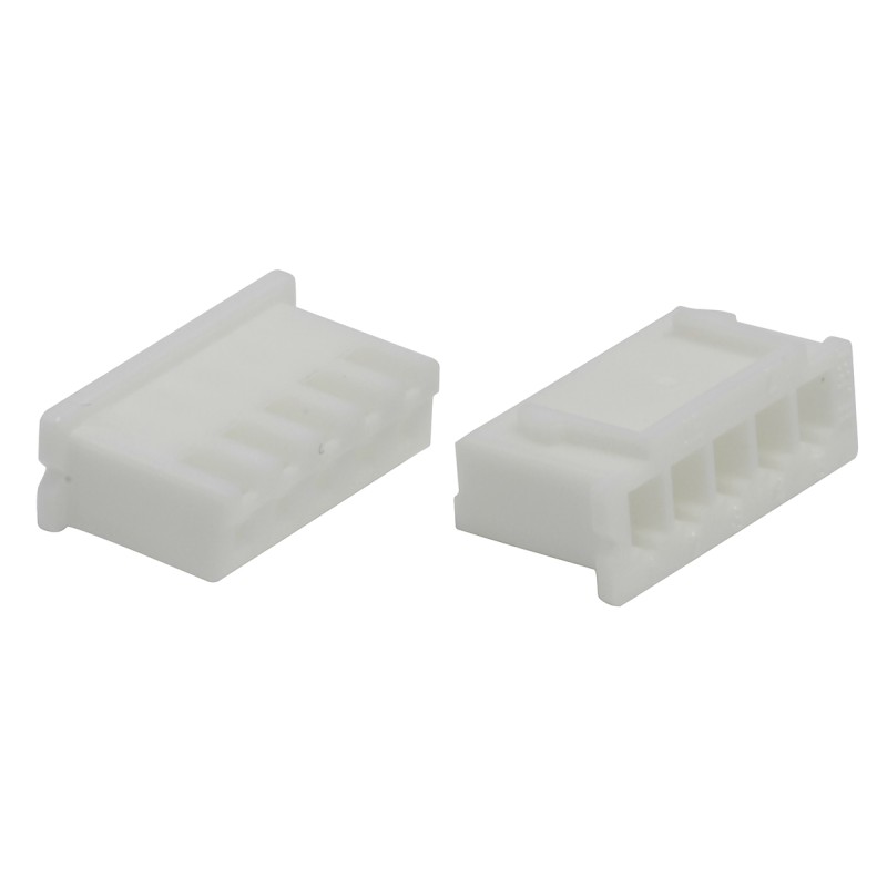 5 pcs - JST, XHP Female Connector Housing, 2.5mm Pitch, 5 Way, 1 Row