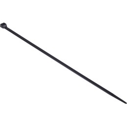 1 Bag of 100 - RS PRO Cable Tie, 340mm x 7.6 mm, Black Nylon, Pk-100