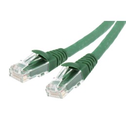 1 pcs - RS PRO Cat6 Male RJ45 to Male RJ45 Ethernet Cable, U/UTP, Green LSZH Sheath, 5m